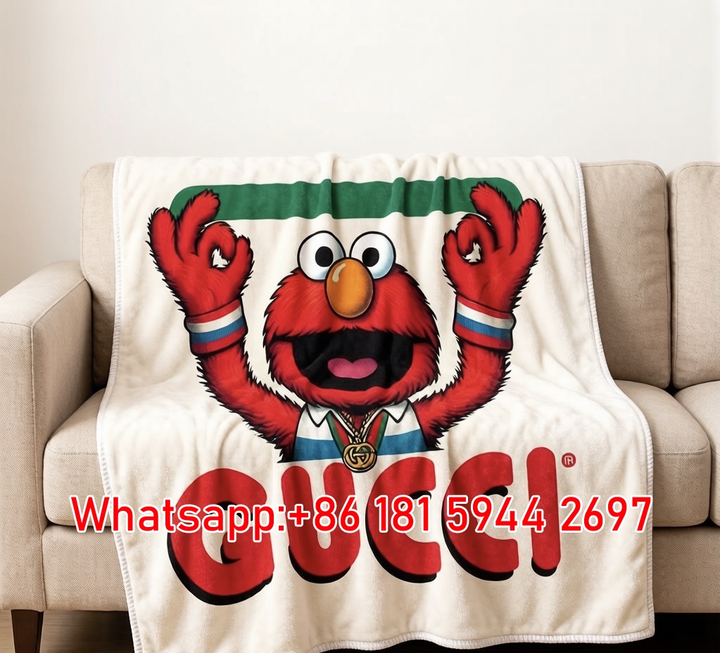 Gucci x Elmo Throw Blanket GGJY (21)